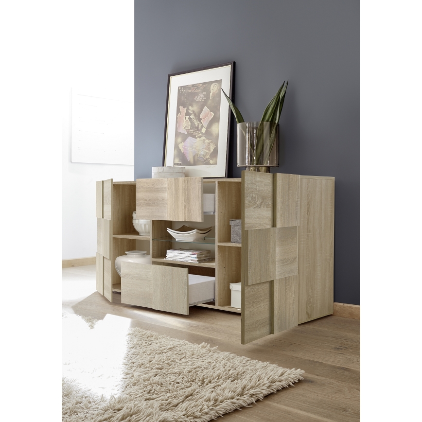 Kommode SERIAN Sonoma-Eiche