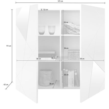 Kommode TAVRI Anthrazit