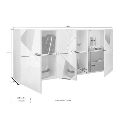 Kommode TAVRI Anthrazit