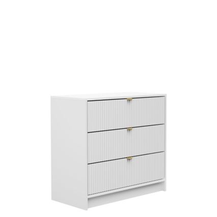 Kommode TIRENO 75x80 cm weiß
