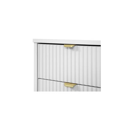 Kommode TIRENO 75x80 cm weiß