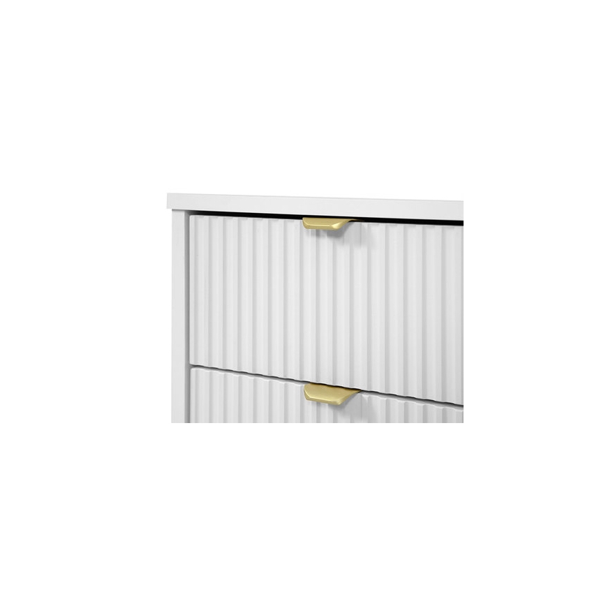 Kommode TIRENO 75x80 cm weiß