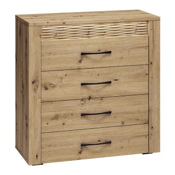 Kommode VANCO 94x92 cm Artisan-Eiche