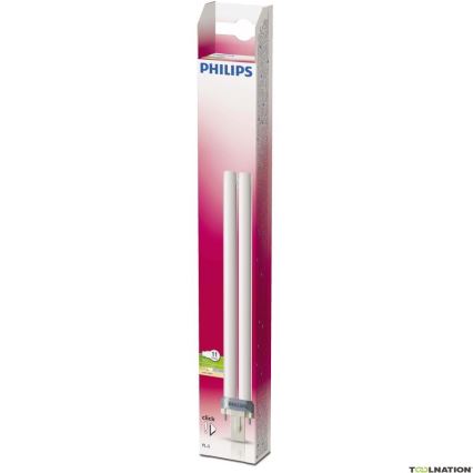 Kompaktleuchtstofflampe Philips G23/11W/230V 2700K