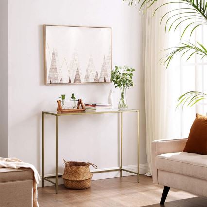 Konsolentisch CIREL – Gold