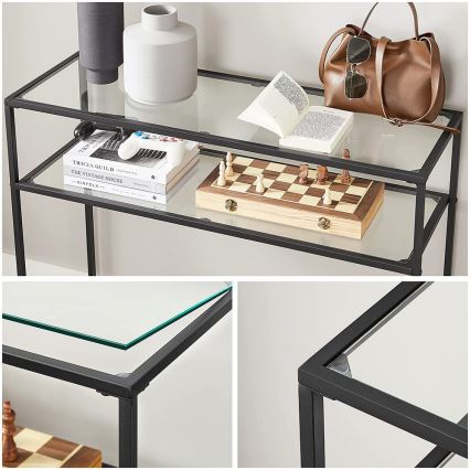 Konsolentisch CIREL, schwarz