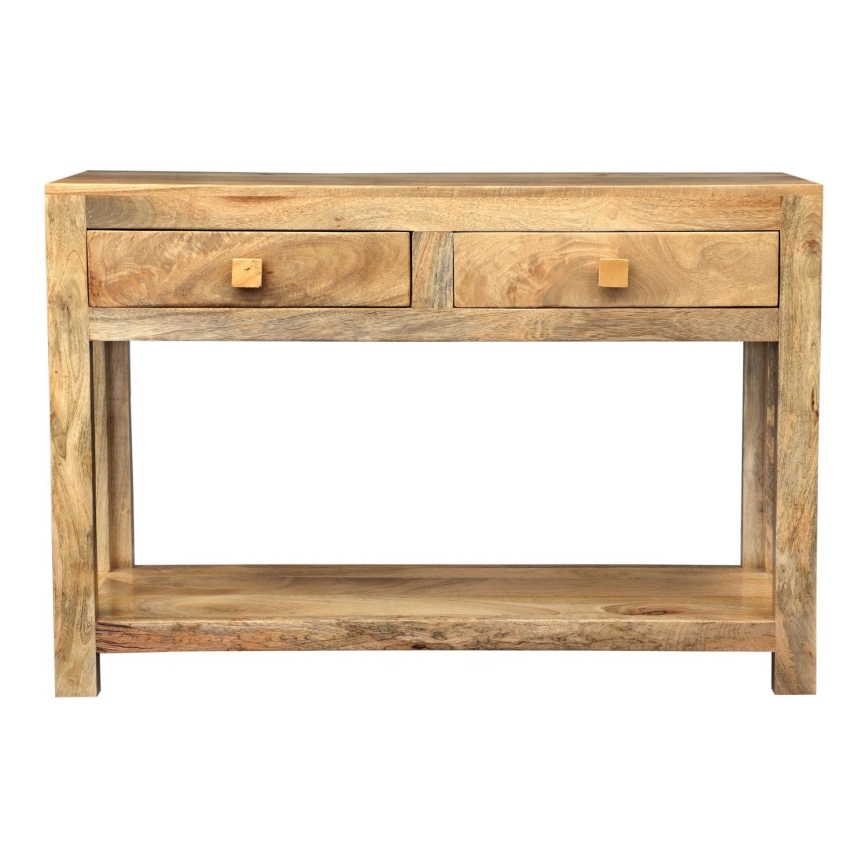 Konsolentisch HINA 76x110 cm Massivholz/Mangobaum