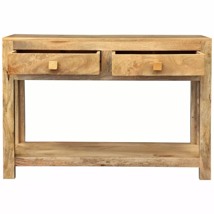 Konsolentisch HINA 76x110 cm Massivholz/Mangobaum