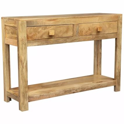 Konsolentisch HINA 76x110 cm Massivholz/Mangobaum