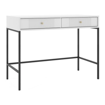 Konsolentisch LUE 104 x 50 cm weiß/schwarz