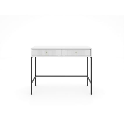 Konsolentisch LUE 104 x 50 cm weiß/schwarz