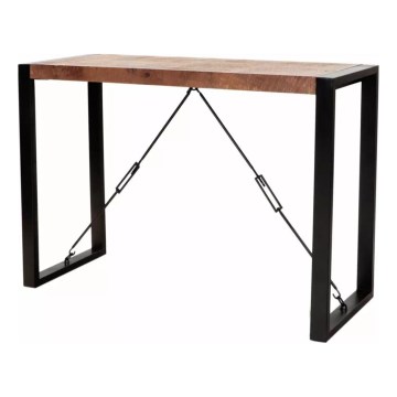 Konsolentisch RETRO 76x110 cm Massivholz/Mangobaum