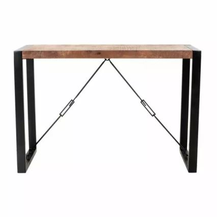 Konsolentisch RETRO 76x110 cm Massivholz/Mangobaum