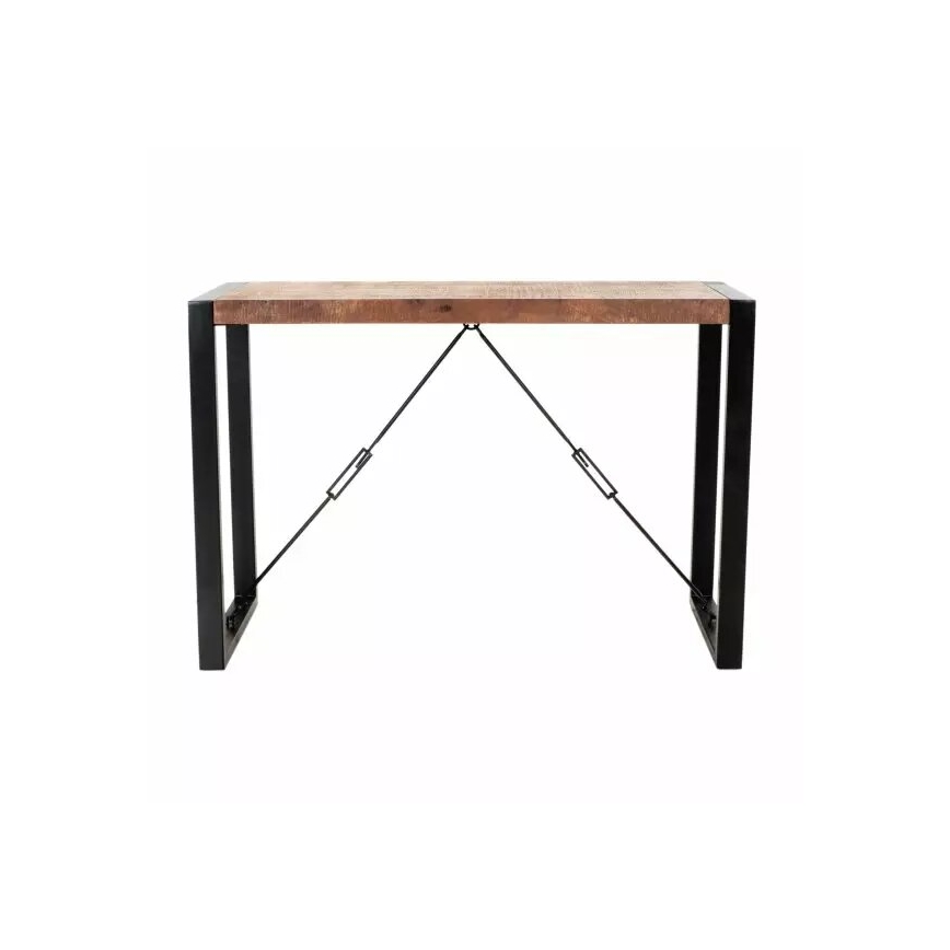Konsolentisch RETRO 76x110 cm Massivholz/Mangobaum