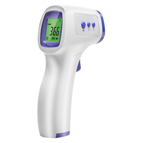 Kontaktloses digitales Laser-Infrarot-Thermometer 2 × AAA