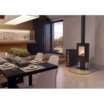Kratki - Kamin-Eisenofen 8 kW 150 mm