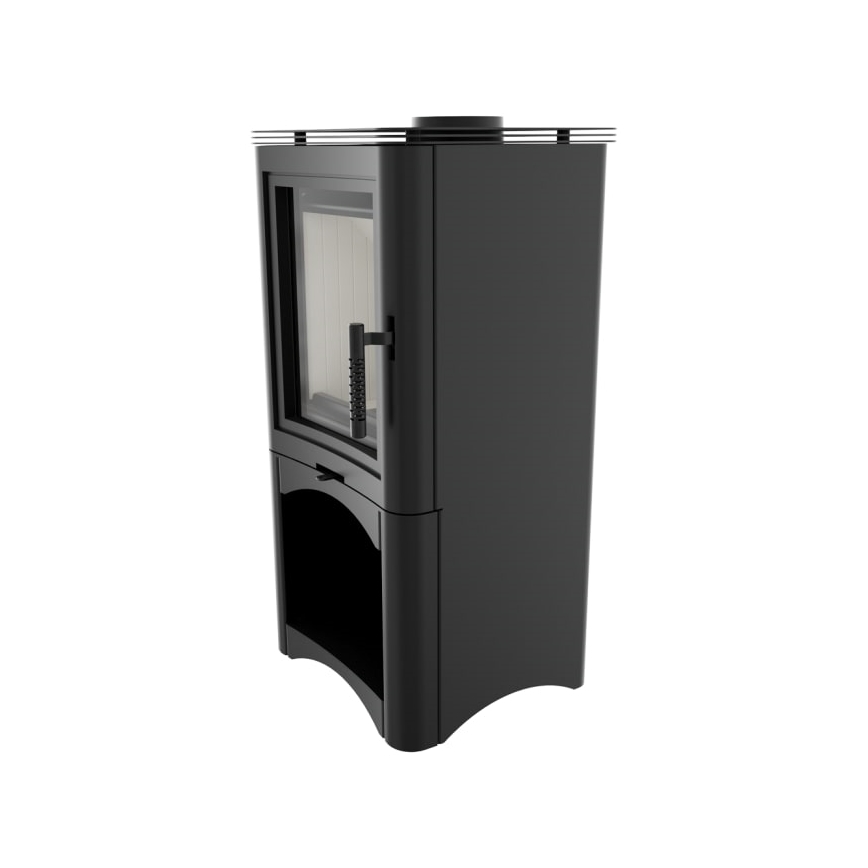 Kratki - Stahlkamin 7kW 150mm