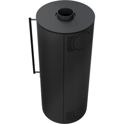 Kratki - Stahlkamin 9kW 150mm