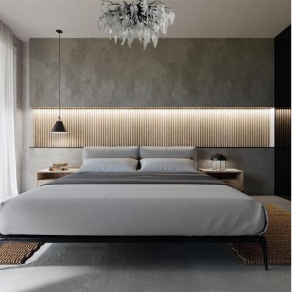 Kristall-Aufbaukronleuchter 10xG9/40W/230V schwarz