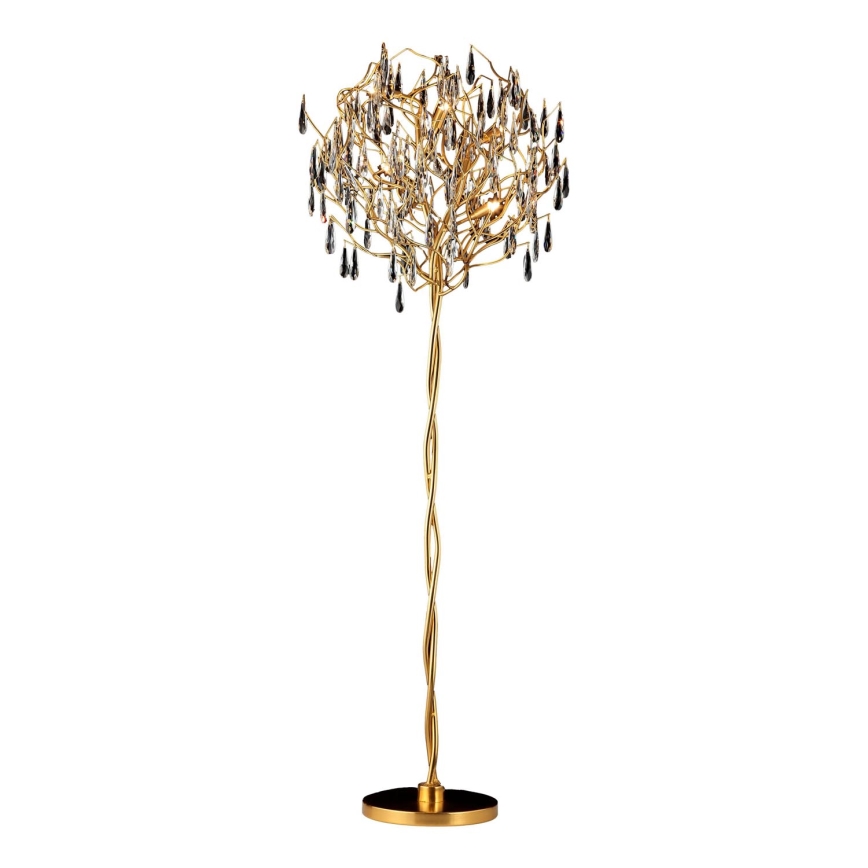 Kristall-Stehleuchte 5xG9/40W/230V golden