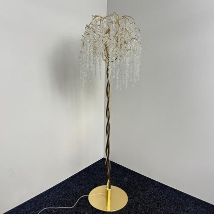 Kristall-Stehleuchte 5xG9/40W/230V golden
