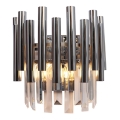 Kristall-Wandleuchte MADISON 2xE14/40W/230V glänzendes Chrom