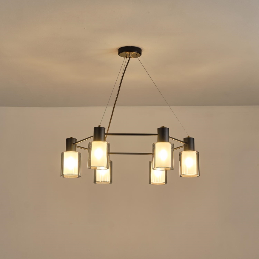 Kronleuchter 6xE14/15W/230V