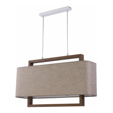Kronleuchter an einer Litze ARTEMIDA 2xE27/60W/230V