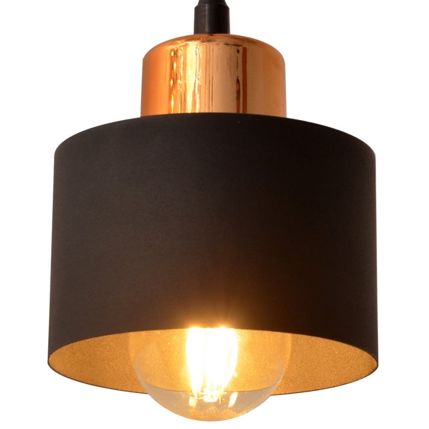 Kronleuchter an einer Litze EDISON 1xE27/15W/230V