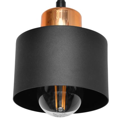 Kronleuchter an einer Litze EDISON 1xE27/15W/230V