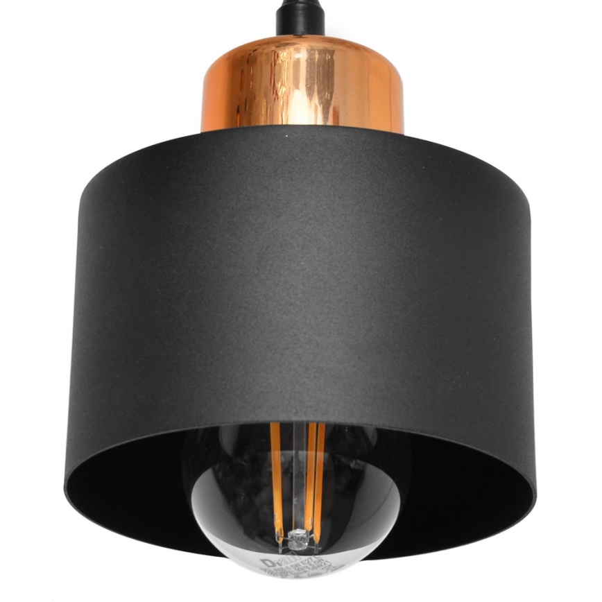 Kronleuchter an einer Litze EDISON 1xE27/15W/230V