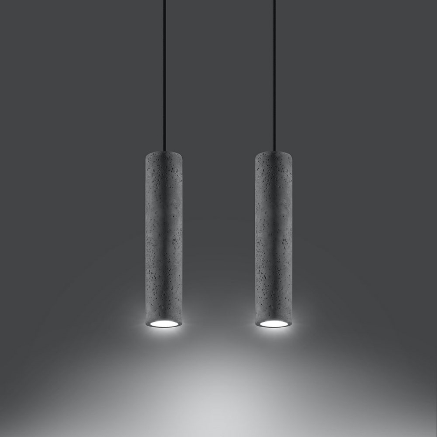Kronleuchter an einer Litze LUVO 2xGU10/40W/230V