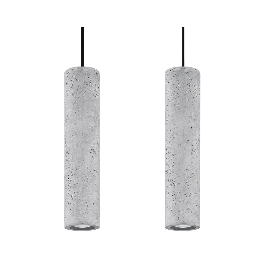 Kronleuchter an einer Litze LUVO 2xGU10/40W/230V