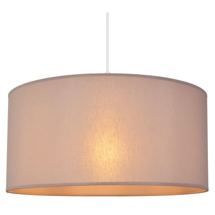 Kronleuchter an einer Schnur ALBA 1xE27/15W/230V d. 40 cm beige
