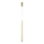 Kronleuchter an einer Schnur STALACTITE LASER 1xG9/2,5W/230V gold