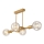 Kronleuchter an einer Stange ASTRID 4xE27/60W/230V gold