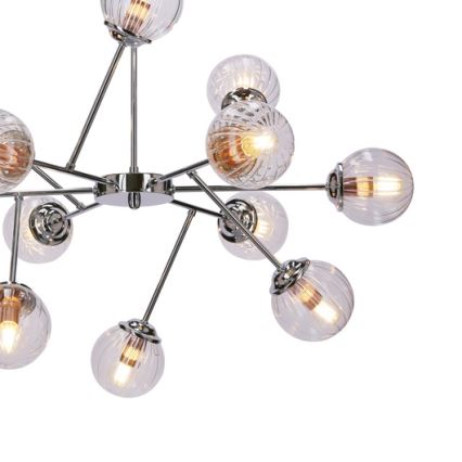 Kronleuchter an einer Stange BEST 12xE14/40W/230V