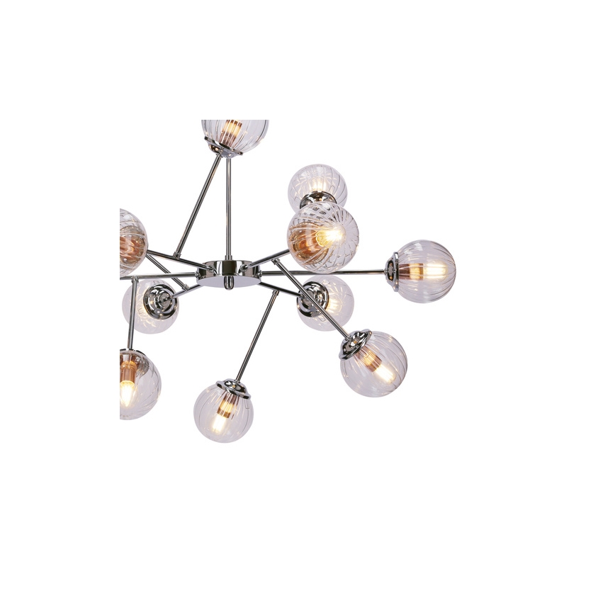 Kronleuchter an einer Stange BEST 12xE14/40W/230V