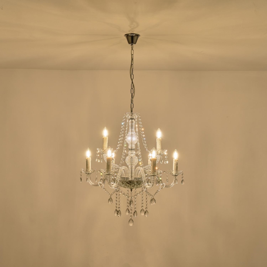 Kronleuchter an Kette 9xE14/15W/230V