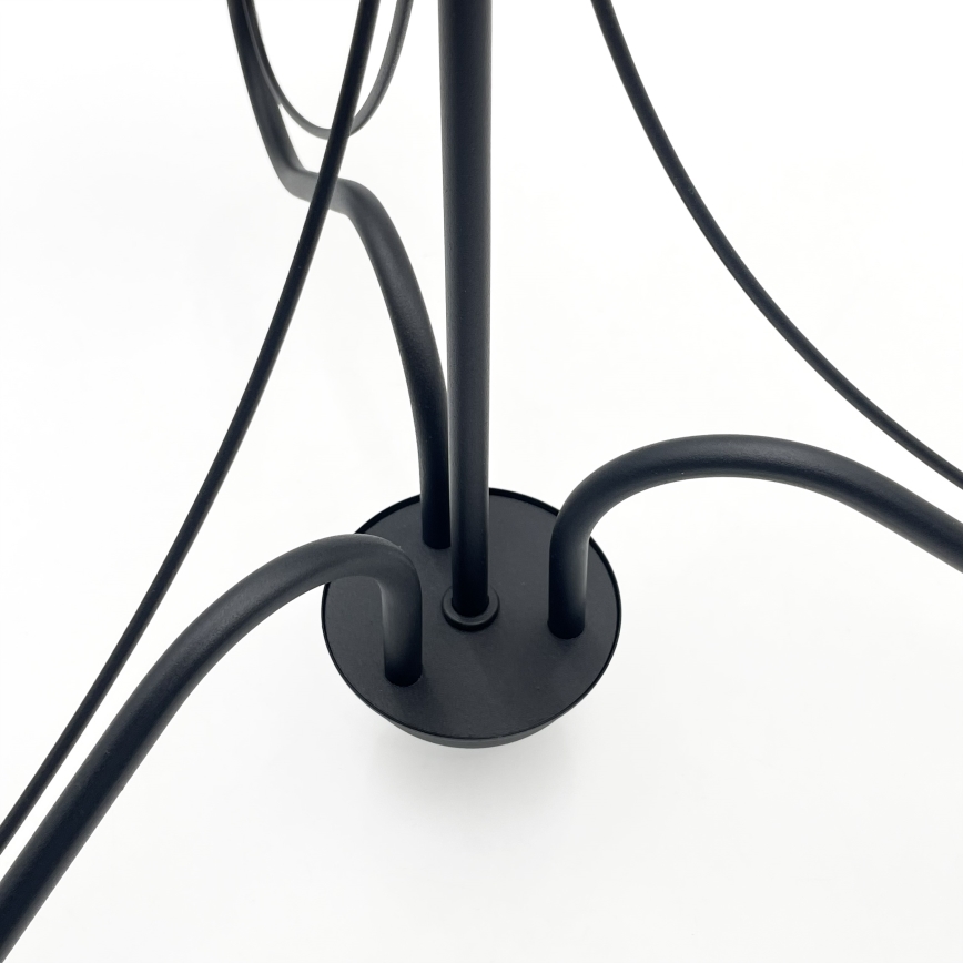 Kronleuchter an Kette ANTON 3xE14/15W/230V schwarz