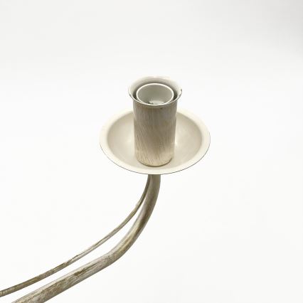 Kronleuchter an Kette ANTON, 3xE14/60W/230V, weiße Patina