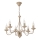 Kronleuchter an Kette ANTON 6xE14/60W/230V beige