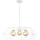Kronleuchter an Kette DEXA 3xG9/10W/230V Creme/Gold/rauchbeige