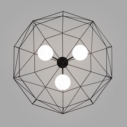 Kronleuchter an Kette DEXA 3xG9/10W/230V schwarz