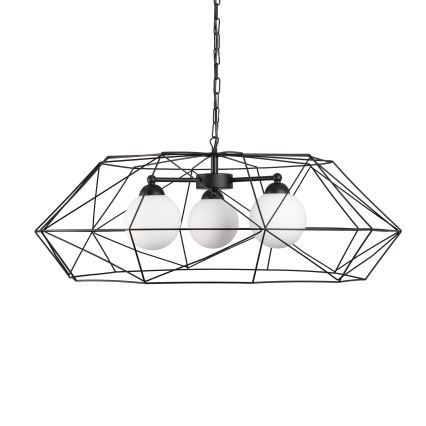 Kronleuchter an Kette DEXA 3xG9/10W/230V schwarz