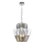 Kronleuchter an Kette DONNA 9xE14/40W/230V d 45 cm matt Chrom