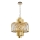 Kronleuchter an Kette MARGOT 6xE14/40W/230V d 43 cm golden