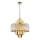 Kronleuchter an Kette MARGOT 9xE14/40W/230V d 55 cm golden
