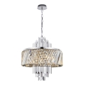 Kronleuchter an Kette MARGOT 9xE14/40W/230V matt Chrom