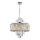 Kronleuchter an Kette MARGOT 9xE14/40W/230V matt Chrom